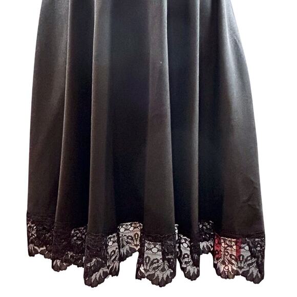 SOLD SOLD SOLD Gothic Whimsigoth Black Lace Dress with keyhole Neck Bow - Picture 4 of 12